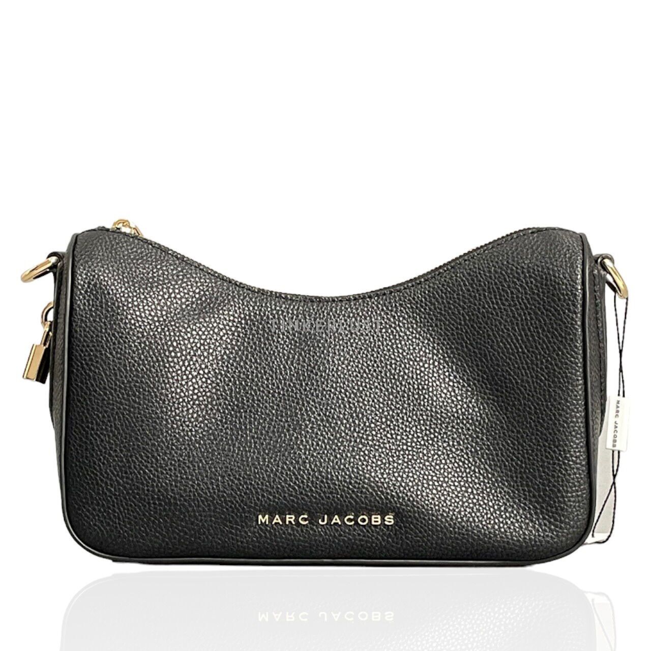 Marc Jacobs Genuine Leather shops Black Handbags